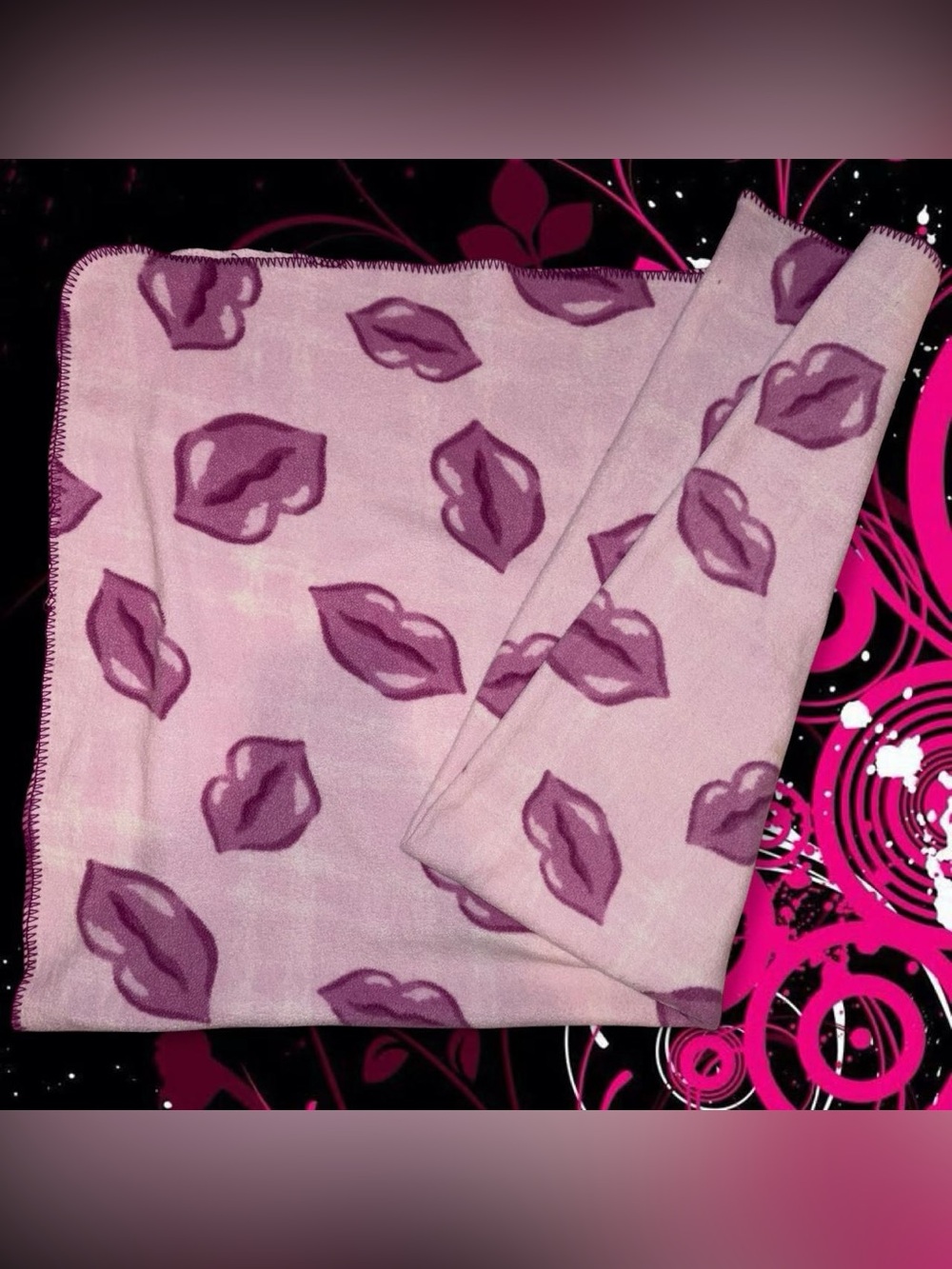 RARE/HTF vtg y2k bratz fleece throw 50x70 mcbling y2k baddie